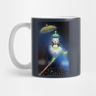 The Flea Circus - The Tightrope Walker Flea Mug